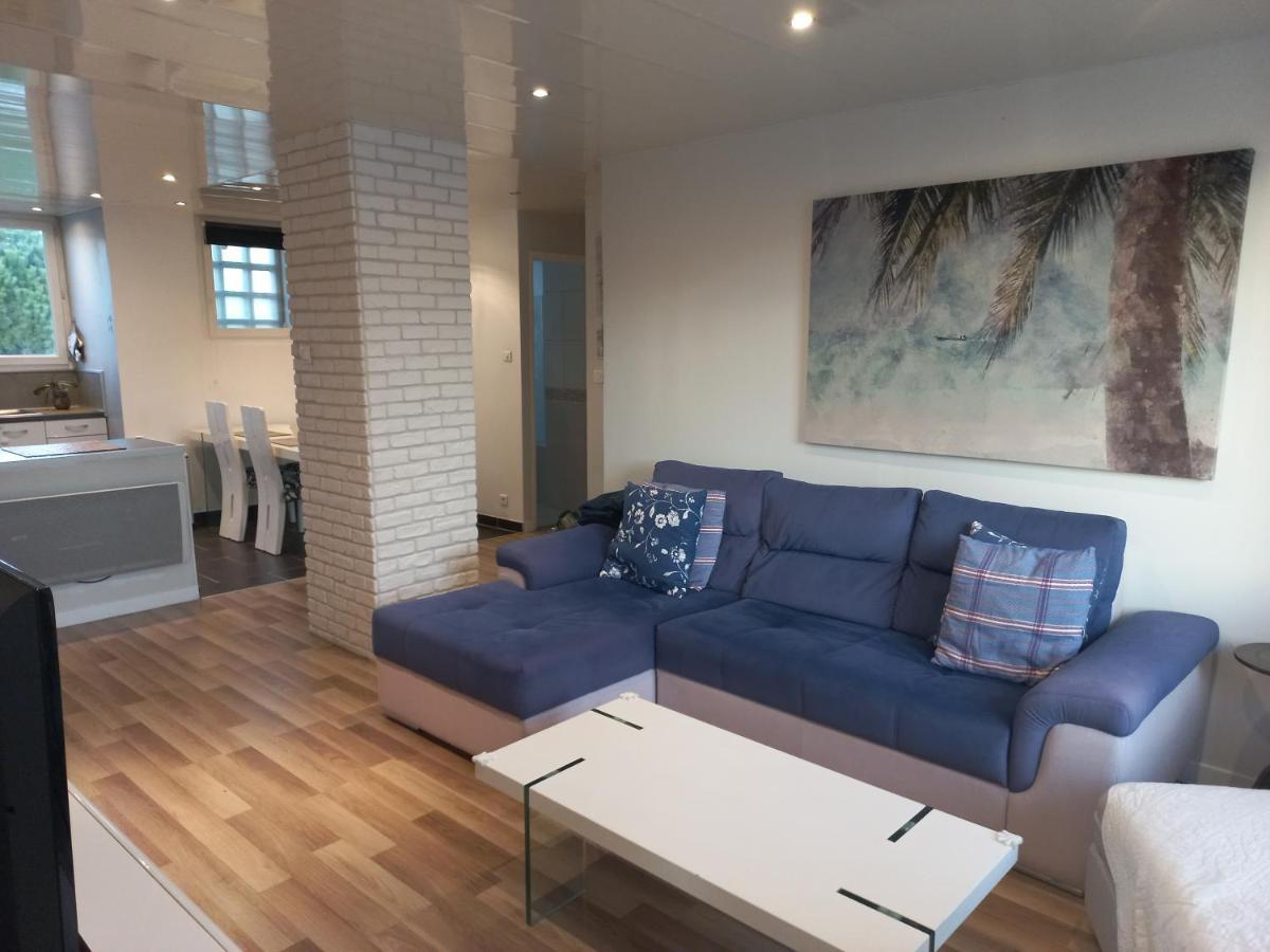 "L'Hippocampe", Climatise, 60 M2 , 2 Chambres, Tres Calme, Plage Des Sablettes Et Commerces A 3 Minutes A Pied, Wifi, Parking Gratuit, Lit King Size 라센느쉬르메르 외부 사진
